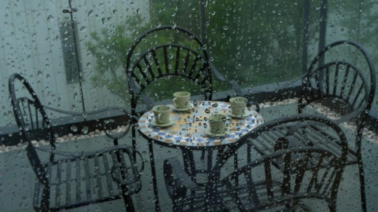 home, rain, nature, balcony