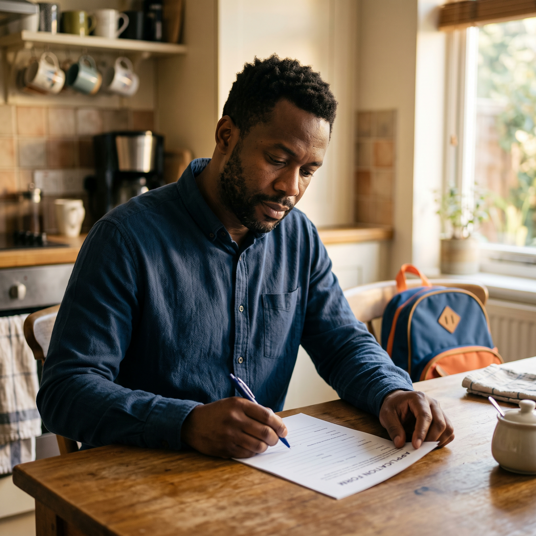 The same household application determines whether a child qualifies for both free breakfast and free lunch, not just one or the other.