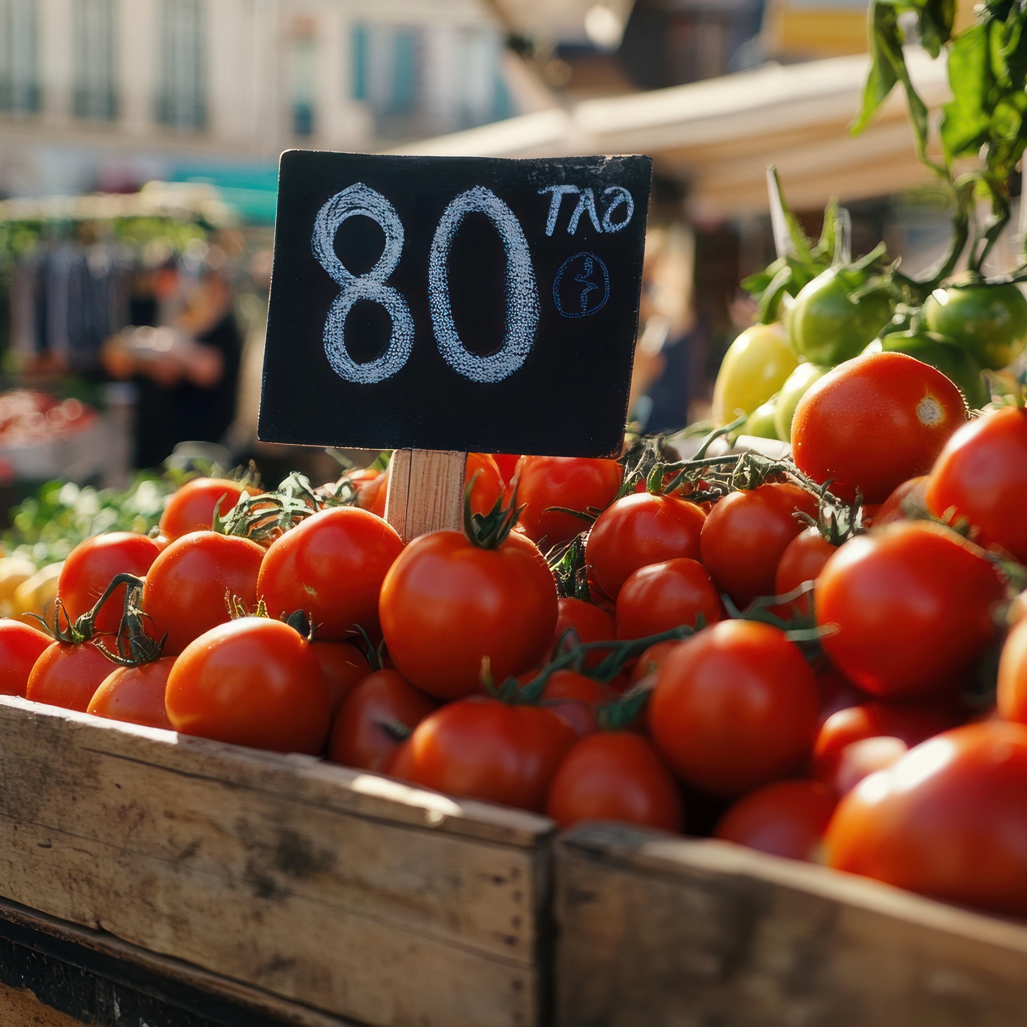 Fresh, unprocessed produce like this is the only category FMNP checks can buy. Vendors cannot ring up bread, dairy, or packaged snacks with them.